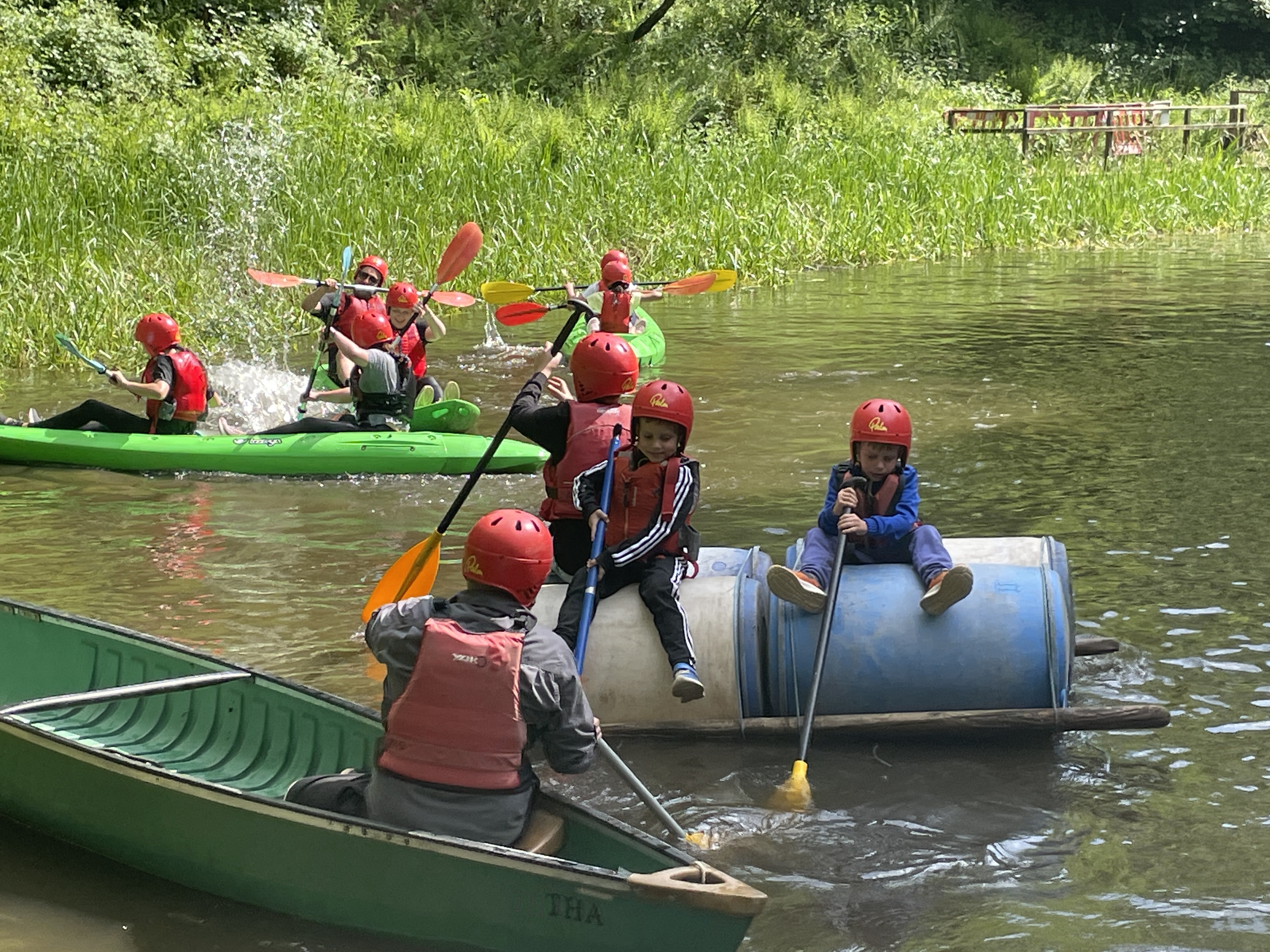 Raft Building - Beaudesert Outdoor Adventures